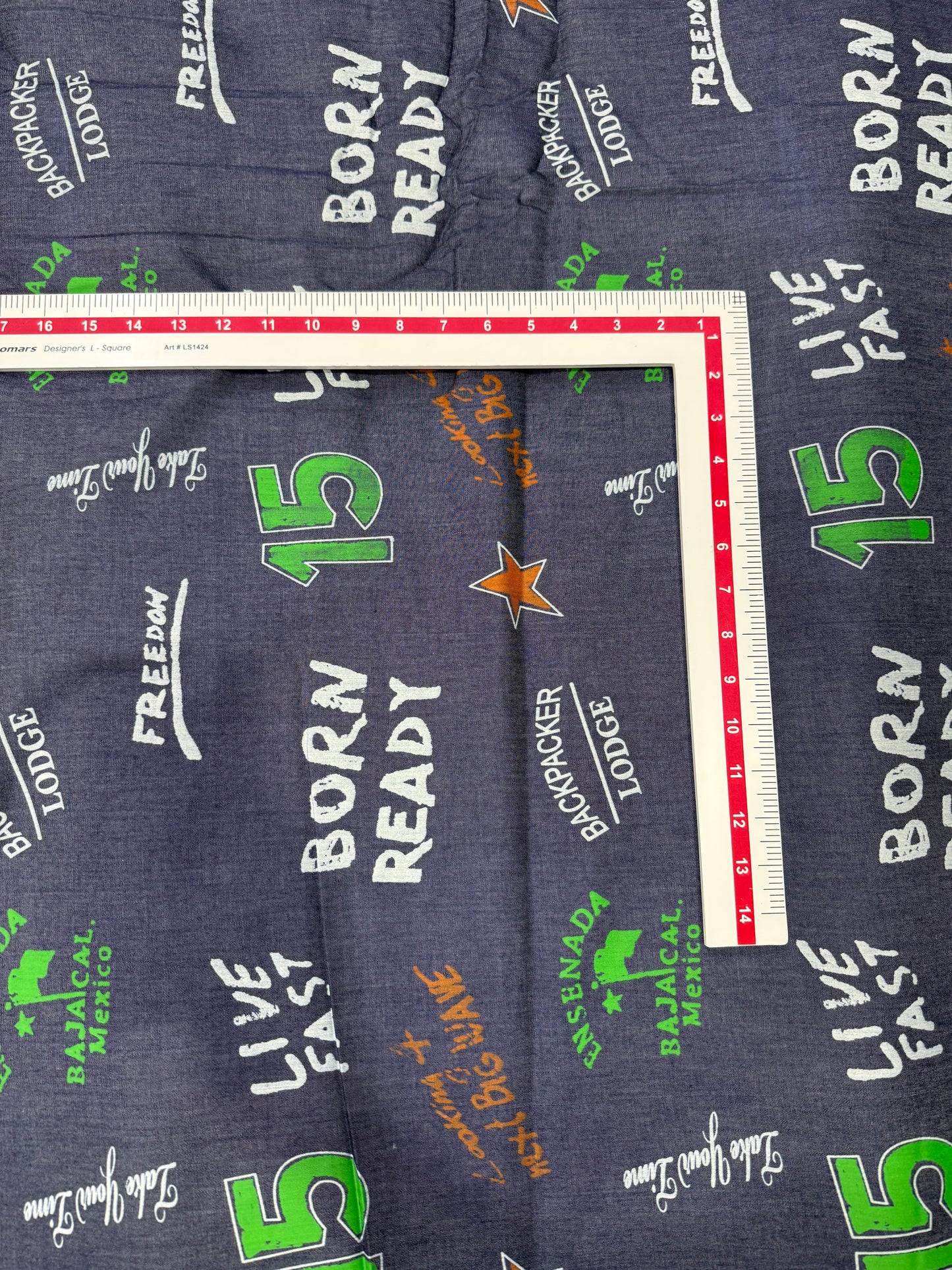 Buy Premium Silky Denim Bikers print