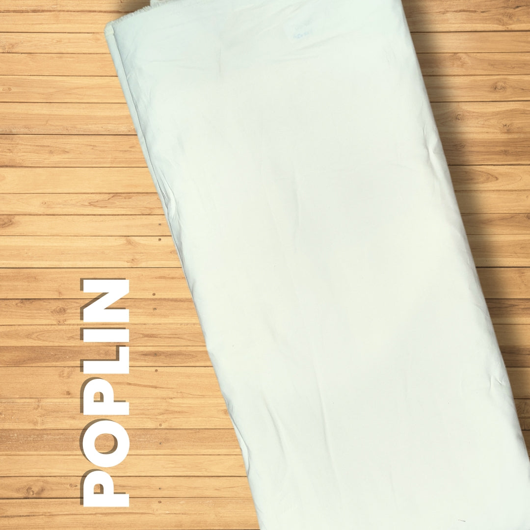 Buy Poplin Solid Beige Fabric - MAF