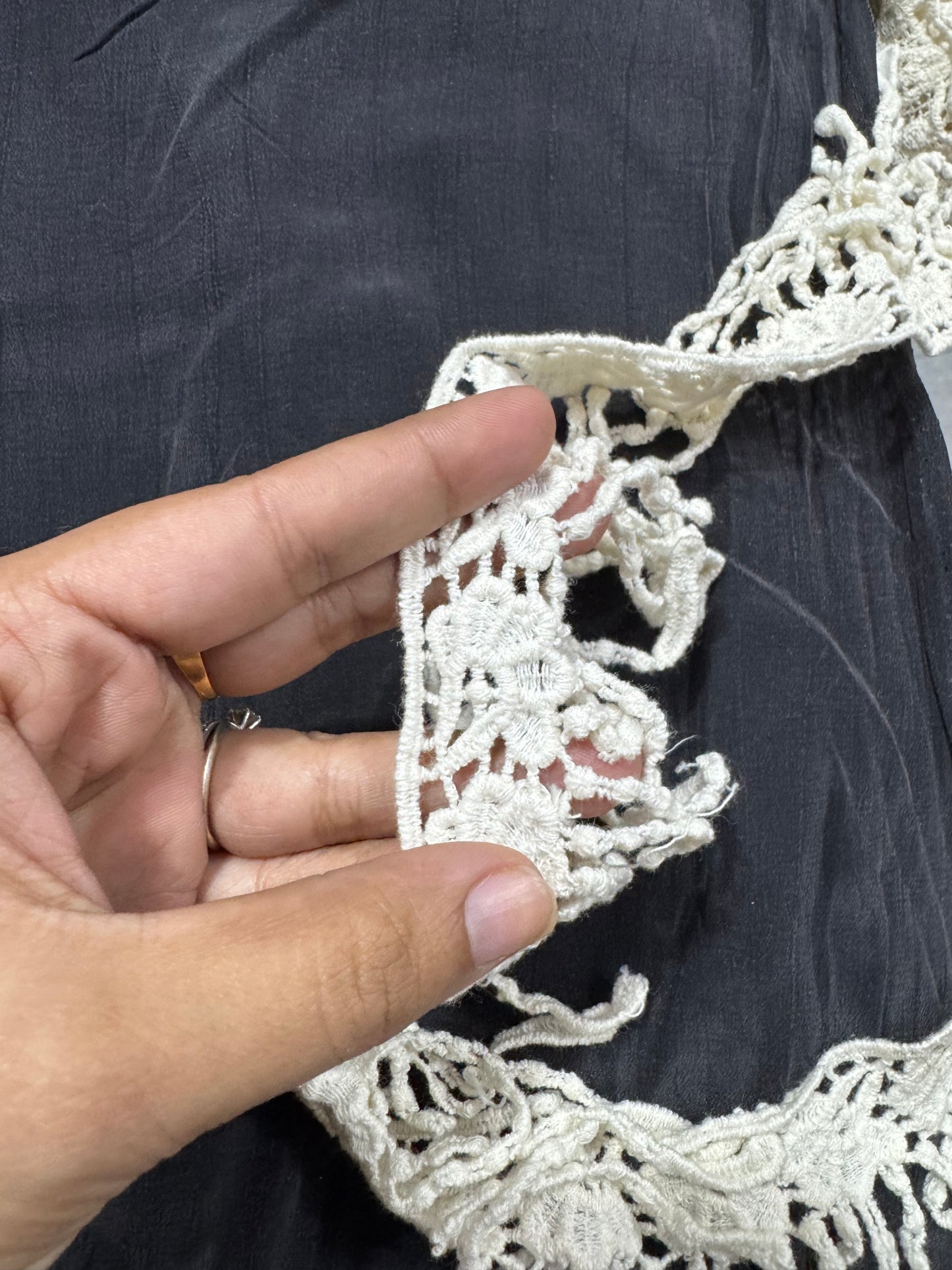 Buy Cotton Lace White Design