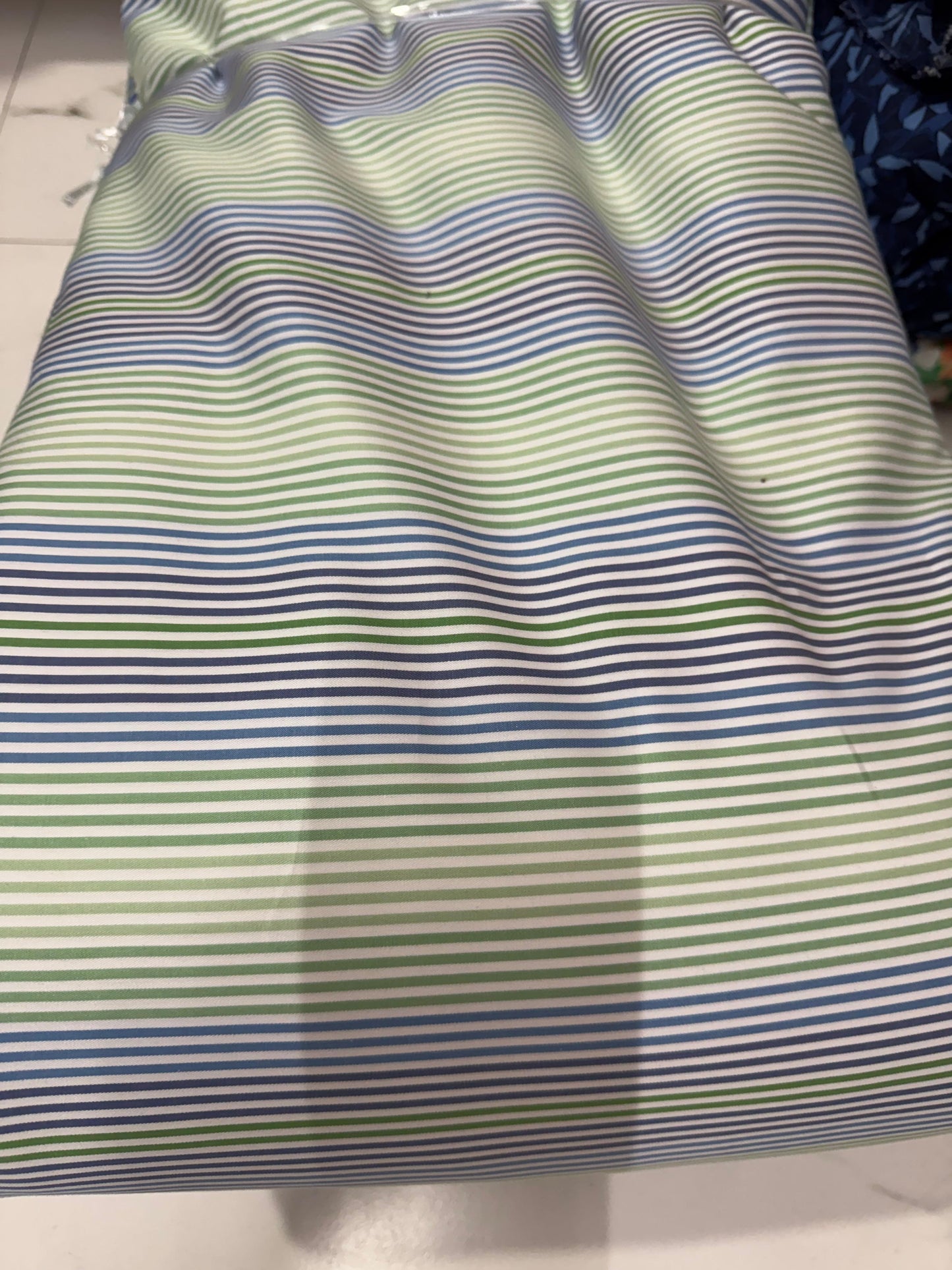 Buy 50s Poplin Multi Colour Stripe Printed Fabric - MAF
