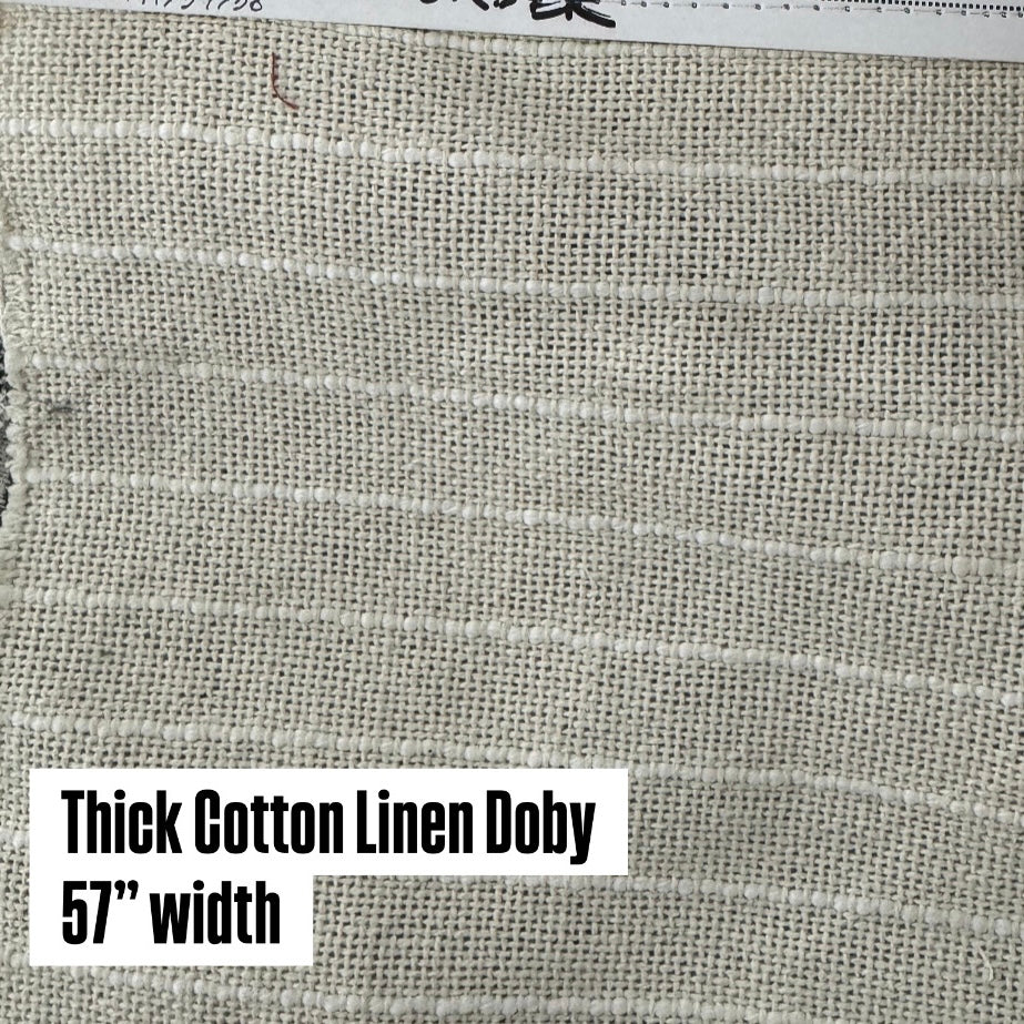 Buy Cotton Linen Doby Fabric