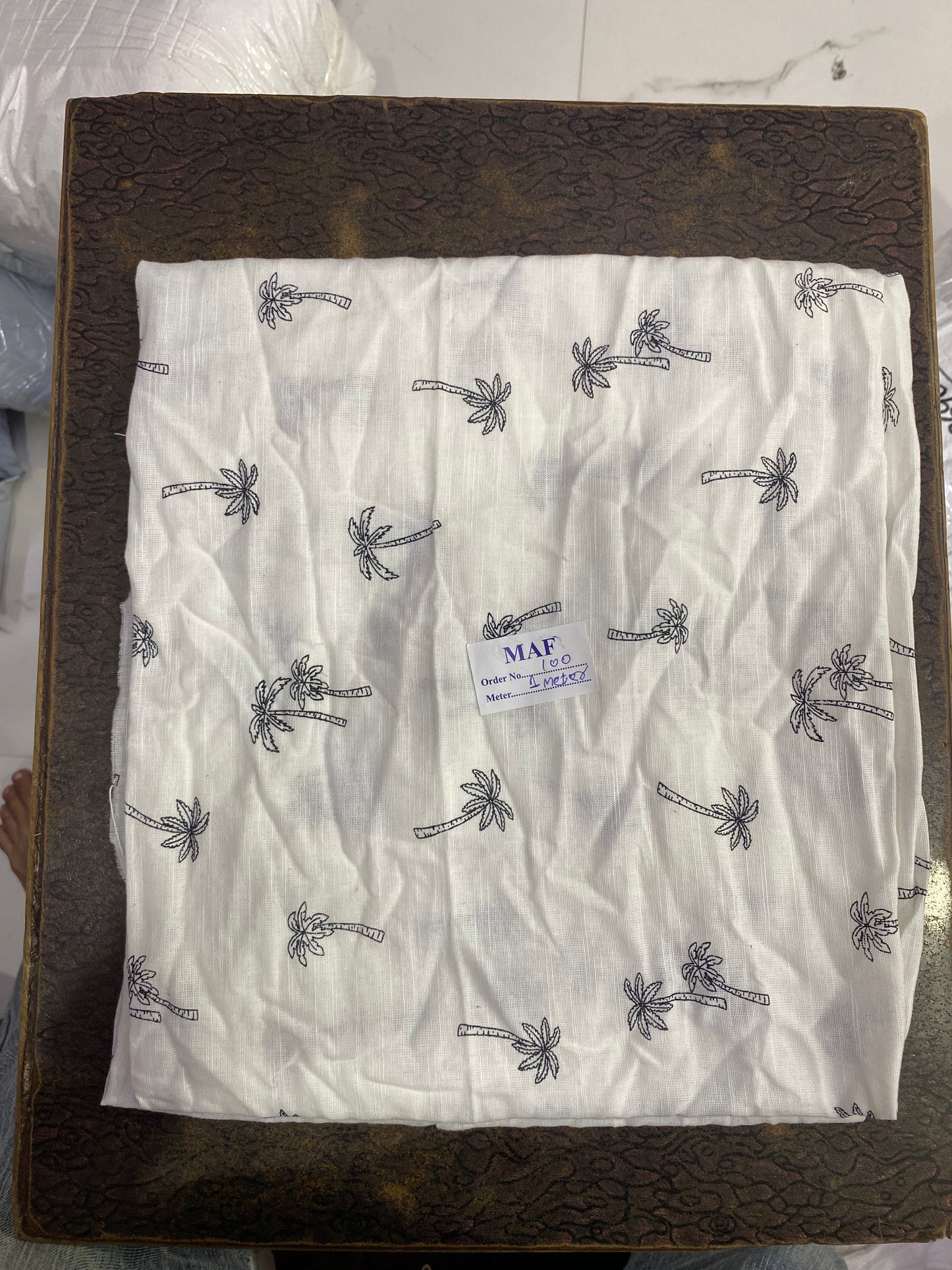 Buy Cutpiece Cotton Slub Print 1 Meter
