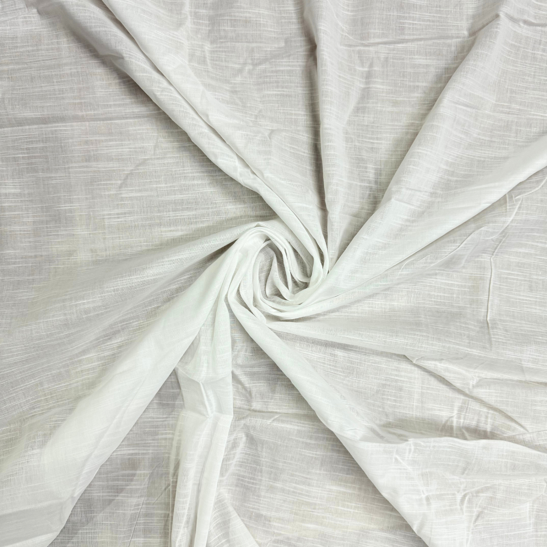 Buy Fine Cotton Slub Dyeable Fabric - MAF