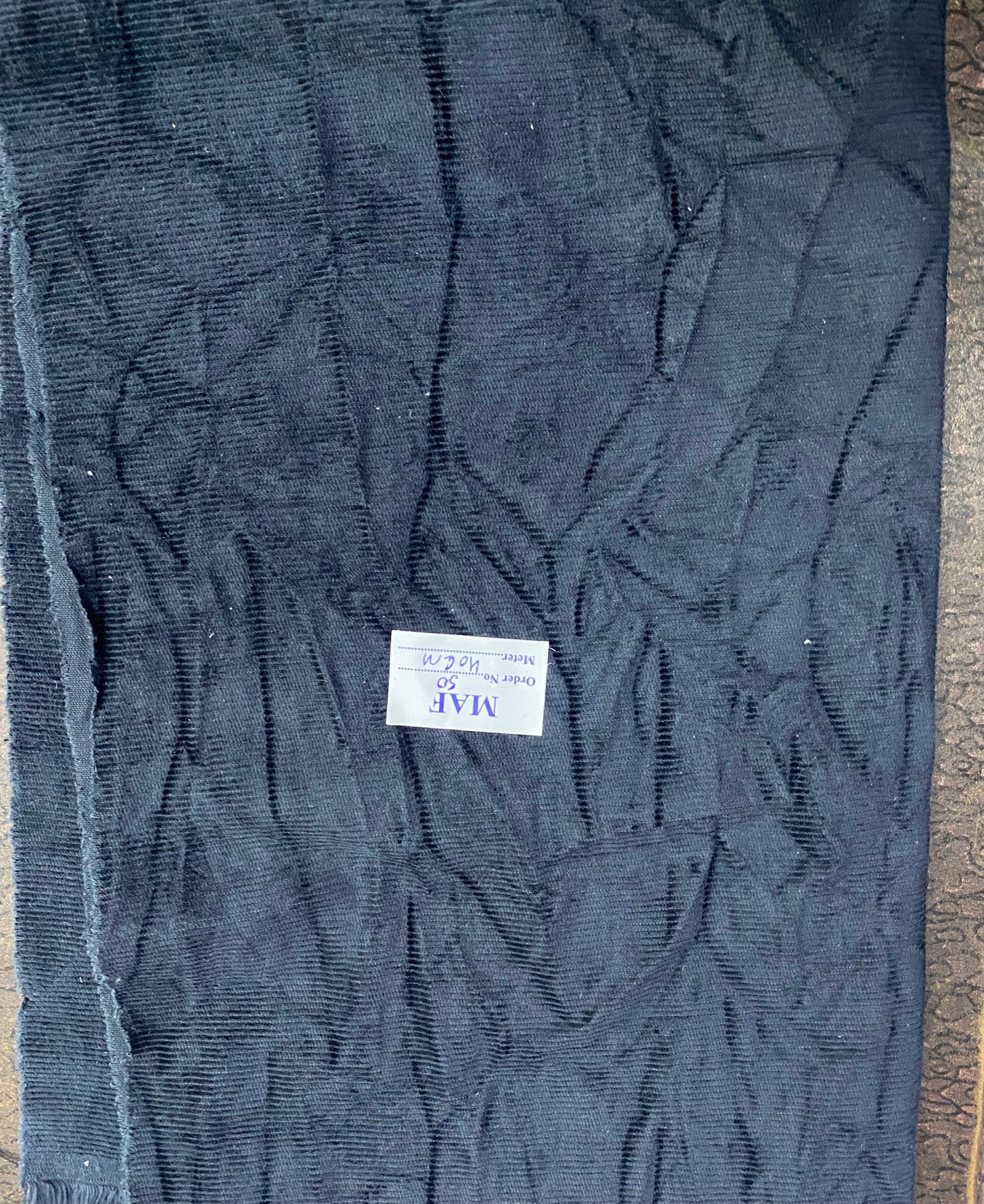 Buy Centimeter Corduroy Solid Navy Blue Fabric (21 Wale) 40 CentiMeter