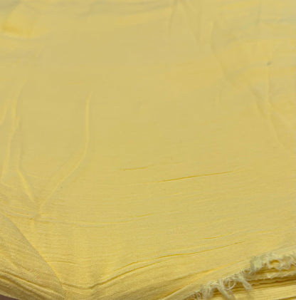 Buy Cotton Crepe Baby Yellow Fabric