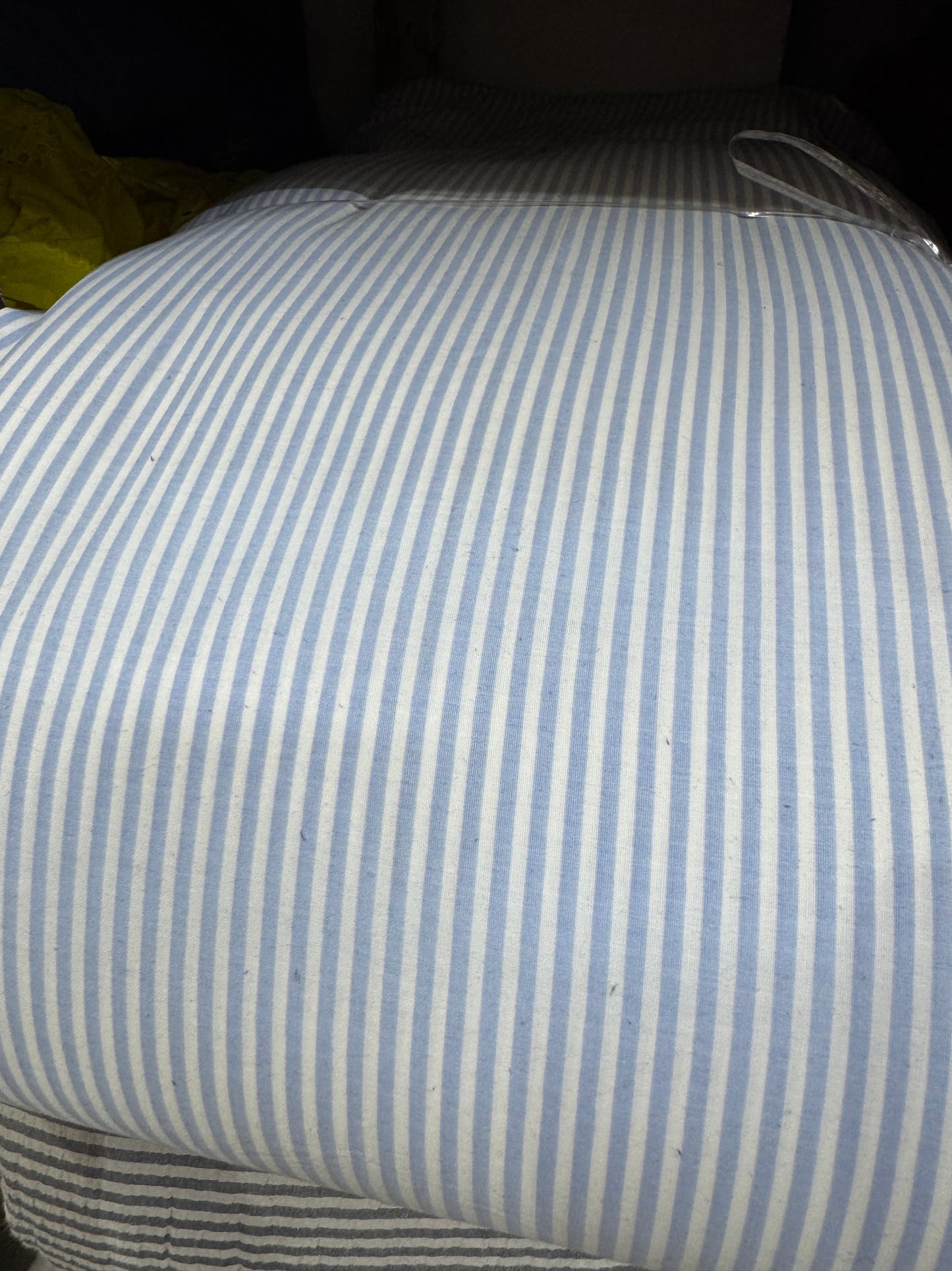 Buy Cotton Blue Formal Stripe Fabric