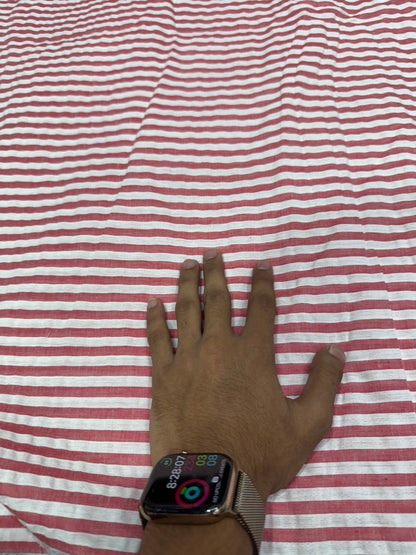 Buy Premium Yarn-Dyed Seersucker Cherry Stripe amazing Fabric