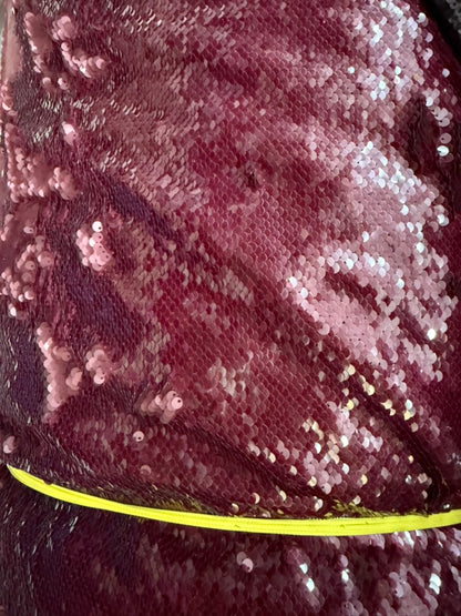 Buy Sequins Wine Fabric
