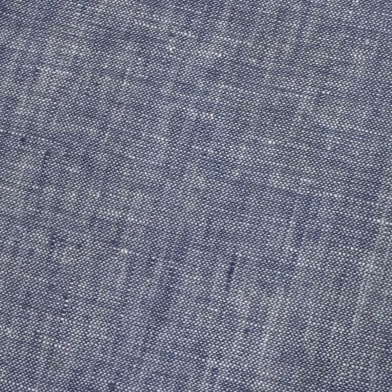 Buy Imported 100% Linen Greish Blue Colour