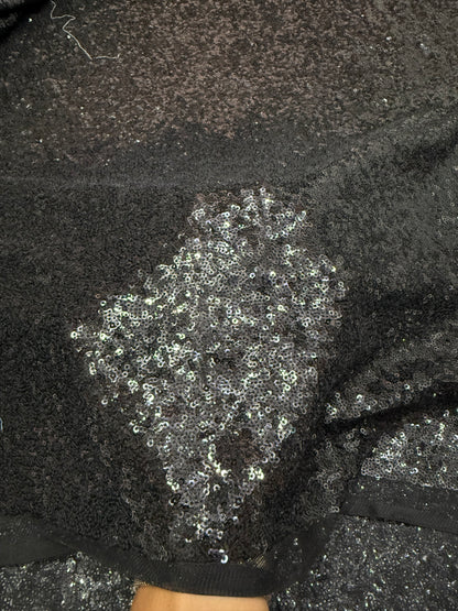 Buy Premium Sequin Midnight Shimmer Fabric
