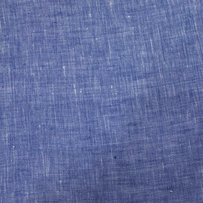 Buy Imported 100% Linen Washed Dodger Blue Colour