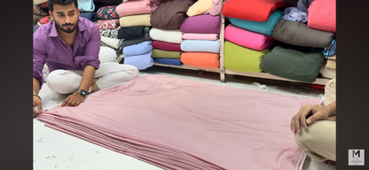 Buy Arvind Mill Poplin Wine Stripes Fabric
