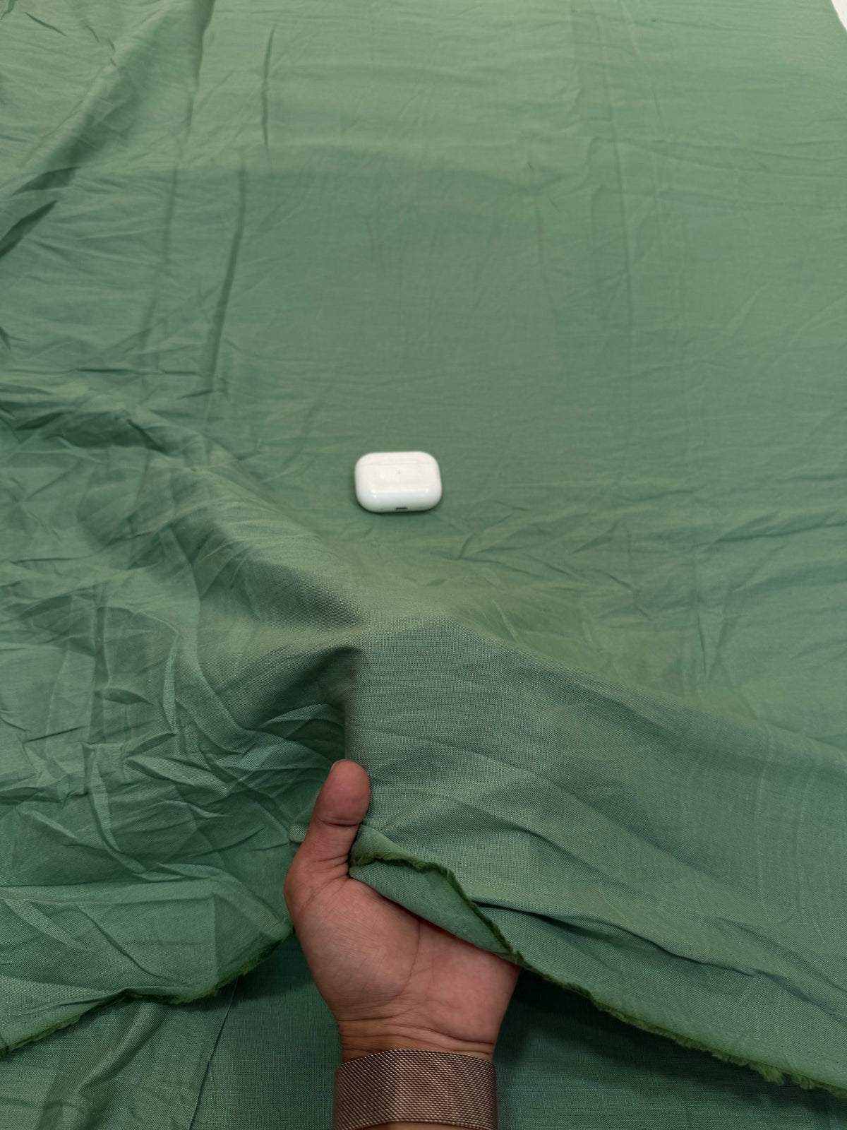 Buy Premium Cotton Linen pista green Fabric