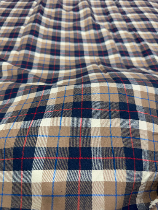 Buy Cotton Buy Premium Cotton Twill Heritage Tartan Fabric