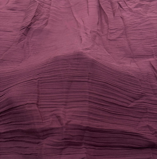 Buy Premium Soft Cotton Double Cloth Wine Maroon Fabric