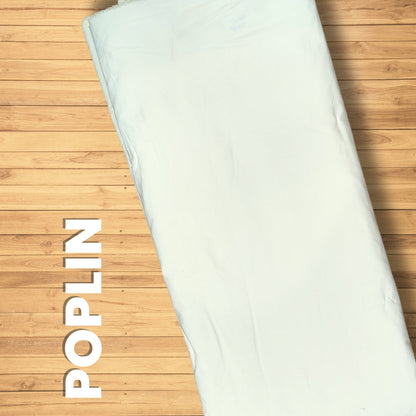 Buy Poplin Solid Beige Fabric - MAF 