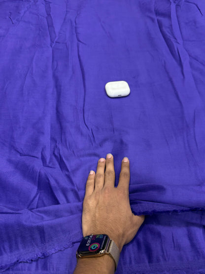 Buy Premium Corduroy Solid Violet Fabric 26 Wales