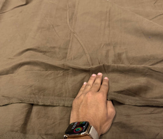 Buy Premium Corduroy Solid Khaki Beige Fabric 21 Wales