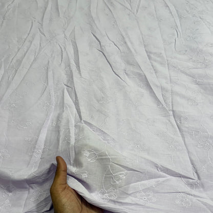 Buy Hakoba Lavender Threadwork 5 Petal Fabric - MAF 