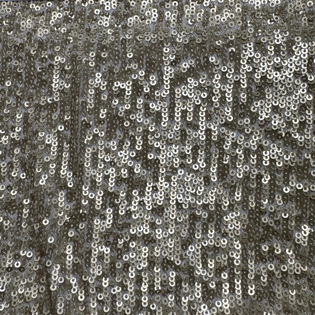 Buy Skin Mesh Gold Sequin Fabric