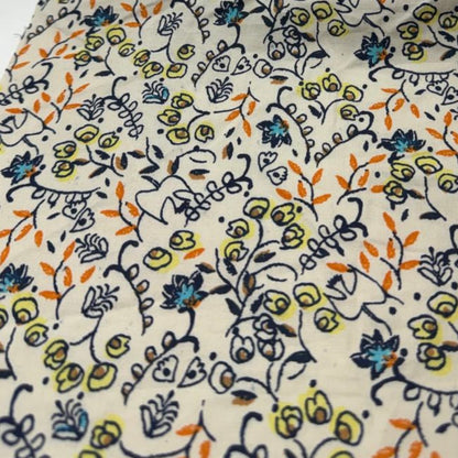 Buy Cotton Poplin Abstract International Floral Summer Printed Fabric