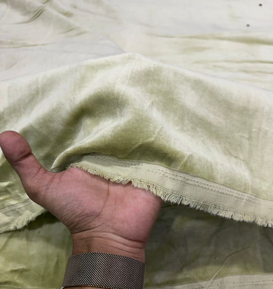 Buy Micro Velvet Sage Green Fabric