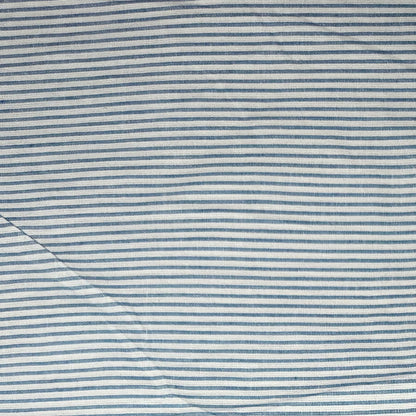 RL Cotton YanDyed Blue Thin Stripe - MAF 