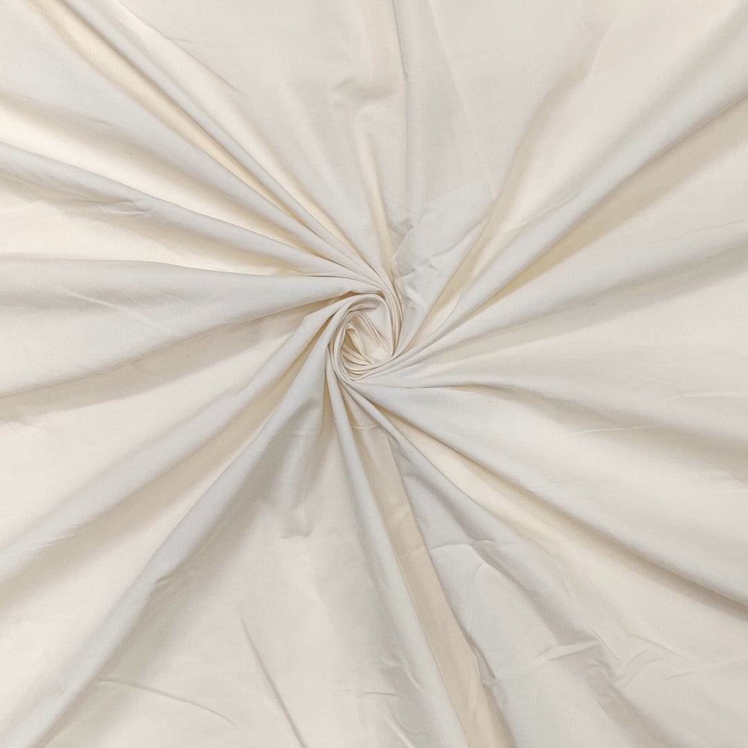 Buy Poplin Solid Beige Fabric - MAF 