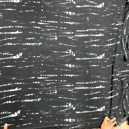 Buy Poly Georgette Dobby Tie & Dye - MAF 