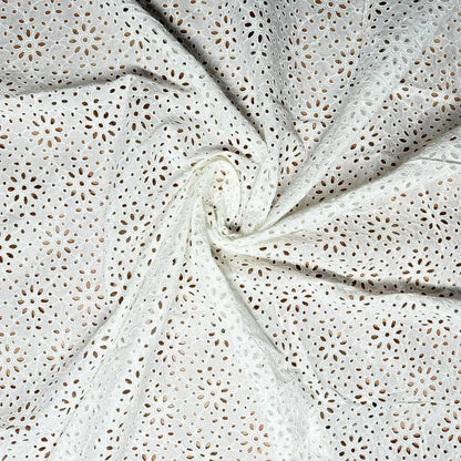 Buy Linen White Hakoba Heavy Flowery - MAF 