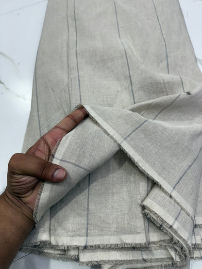 Buy Lab Certified Furnishing Pure Linen Green Line Premium Collection Fabric