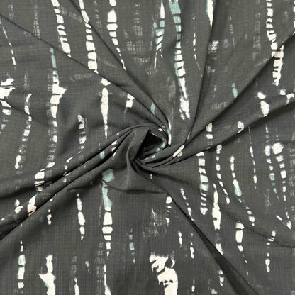 Buy Poly Georgette Dobby Tie & Dye - MAF 