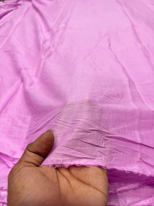 Buy Cambric Solid Pink Fabric - MAF 