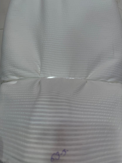 Buy Premium Cotton Seersucker Ivory Stripe Fabric