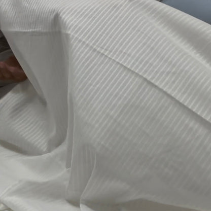 Buy Cotton White Dyeable Jira Dobby Fabric