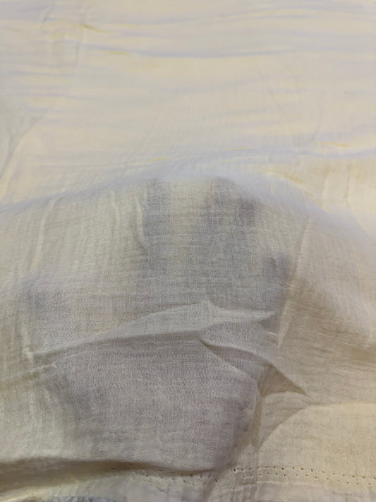 Buy Premium Soft Cotton Double Cloth Baby Yellow Solid Fabric