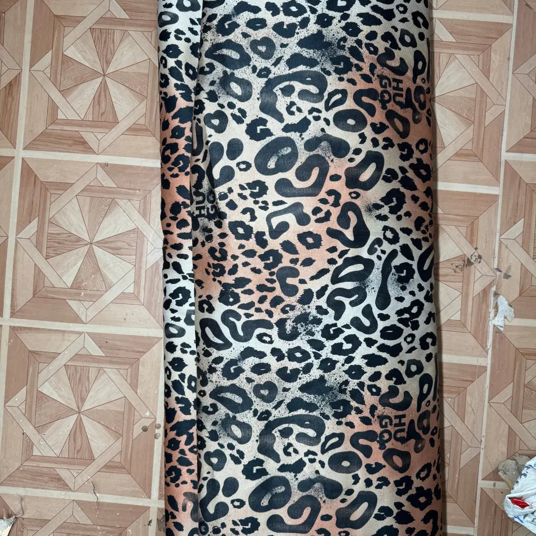 Buy Cotton Viscose Twill Cheetah Printed Fabric - MAF 