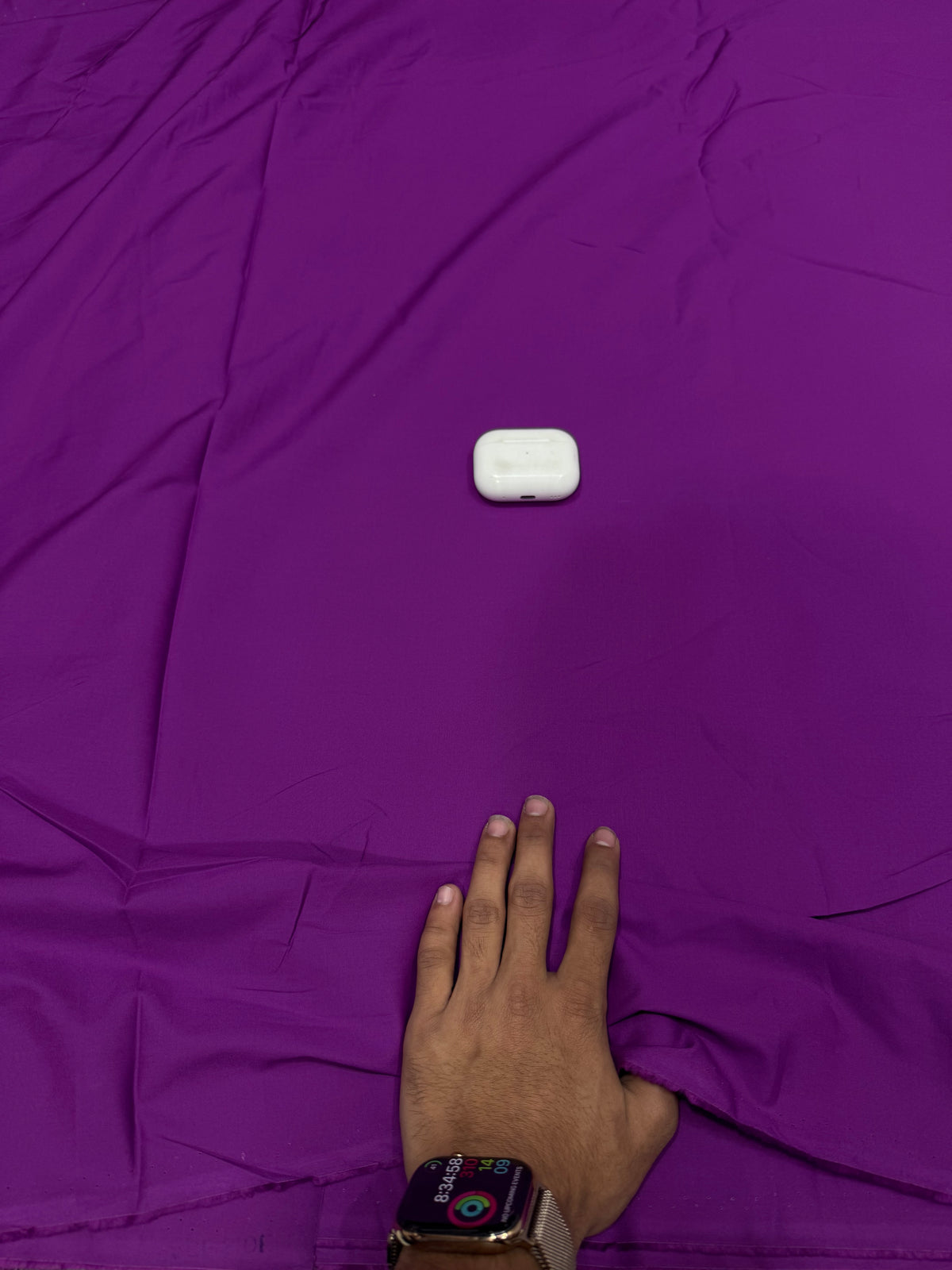 Buy Premium Poplin Solid Magenta Purple Fabric