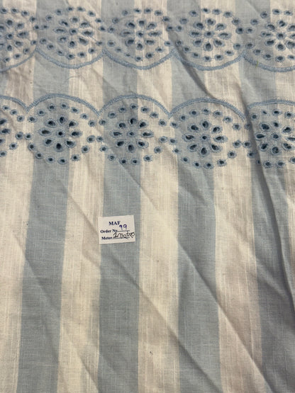 Buy Cutpiece Hakoba Embroidery 1 Meter