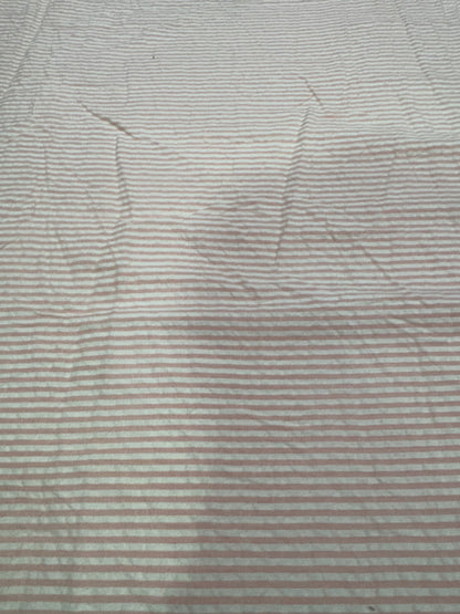 Buy Premium Cotton Seersucker Coral Pinstripe Fabric