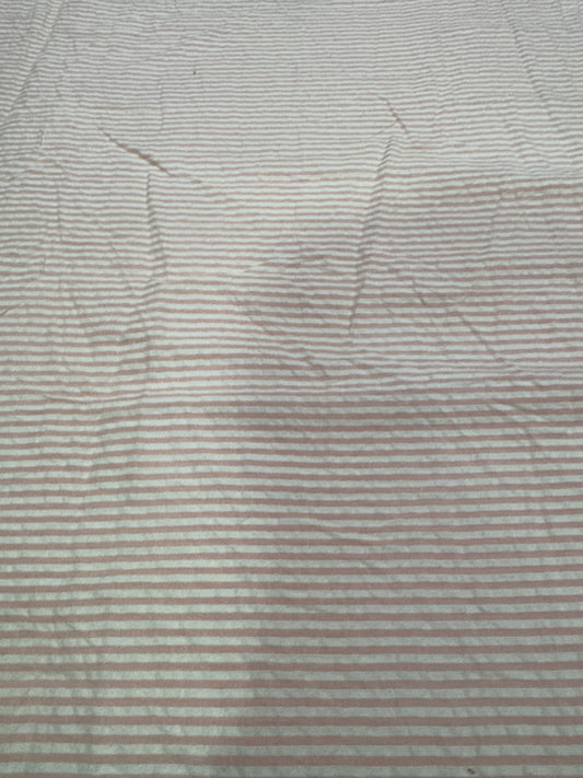 Buy Premium Cotton Seersucker Coral Pinstripe Fabric