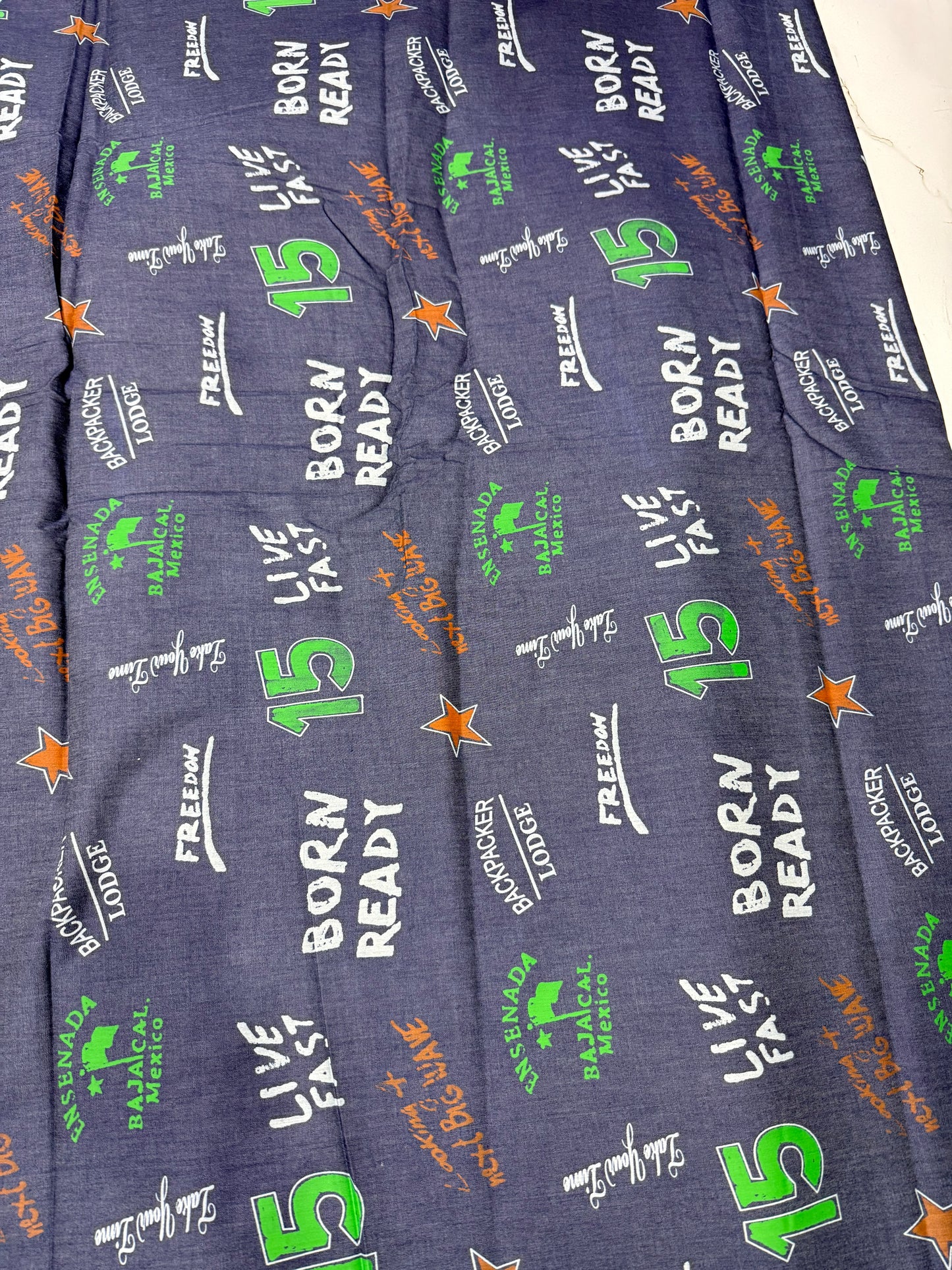 Buy Premium Silky Denim Bikers print