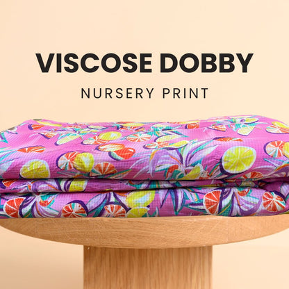 Buy Nursery Viscose Dobby Printed Fabric - MAF 