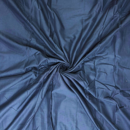 Buy Blue Cambric Solid Navy Blue Fabric - MAF 