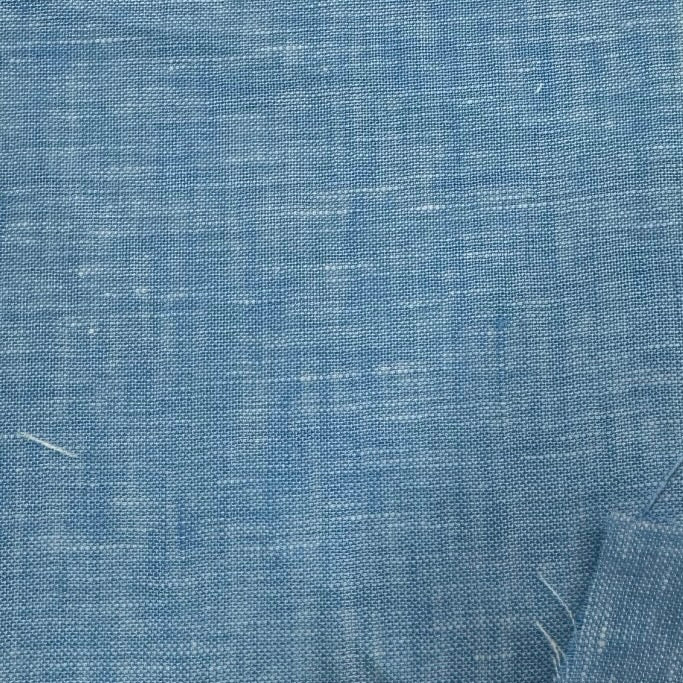 Buy Imported 100% Linen Washed Light Blue Colour
