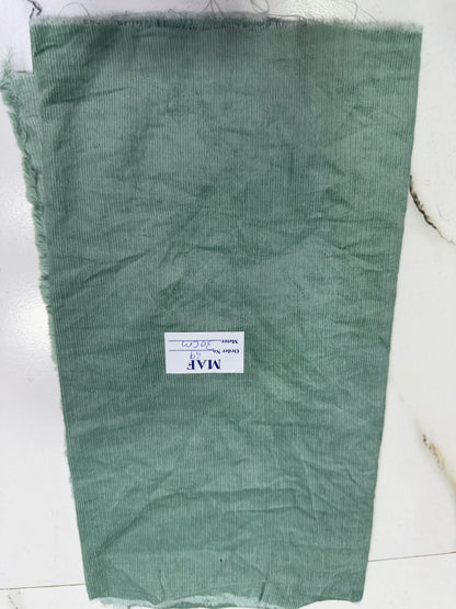 Buy Cutpiece Corduroy Solid Mint  30 centimeter