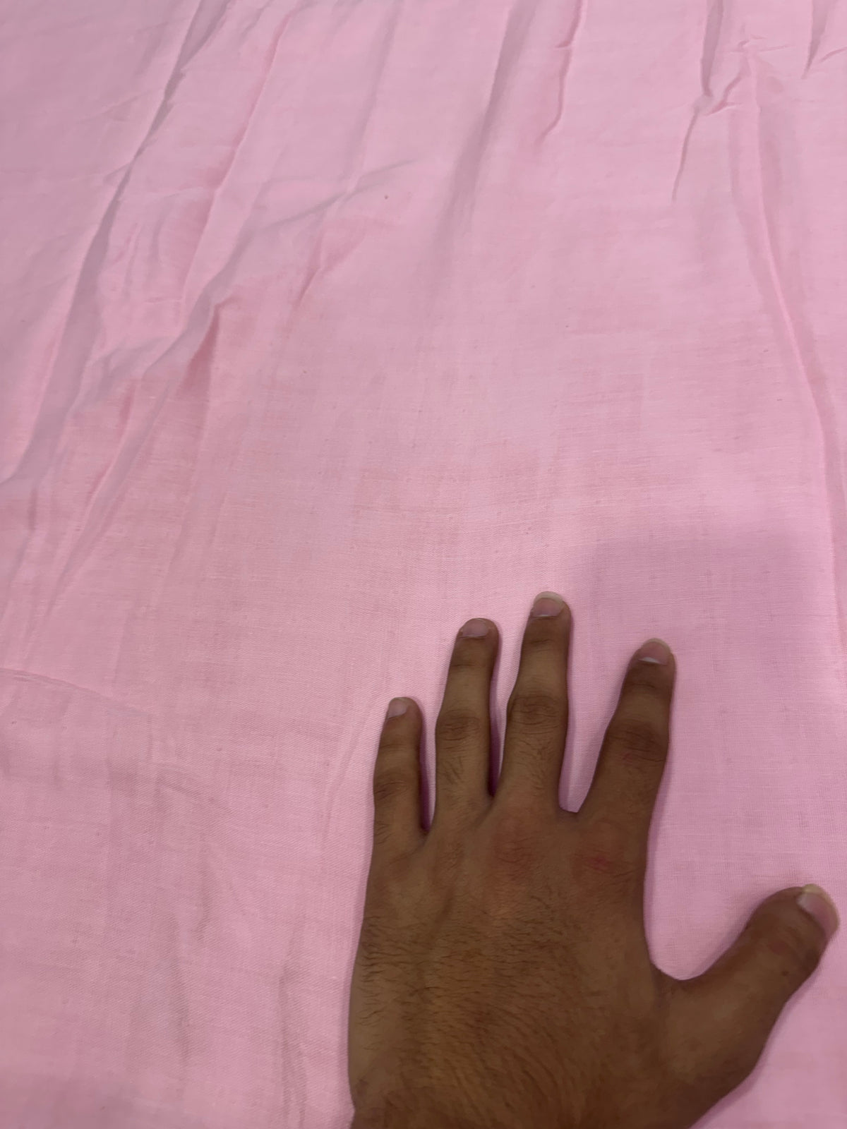 Buy Premium Soft Cotton Double Cloth Pink Fabric