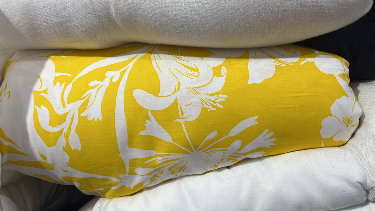 Buy Premium Cotton Poplin Golden Bloom print Fabric