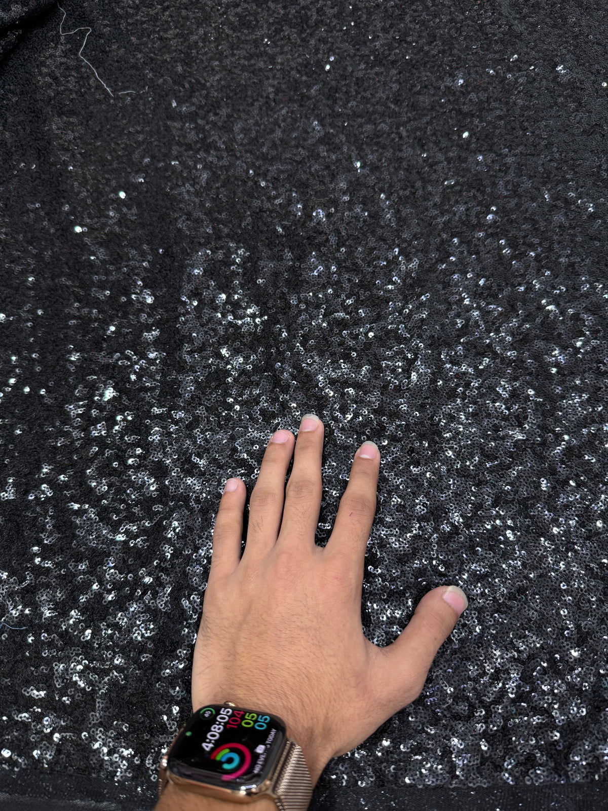 Buy Premium Sequin Midnight Shimmer Fabric
