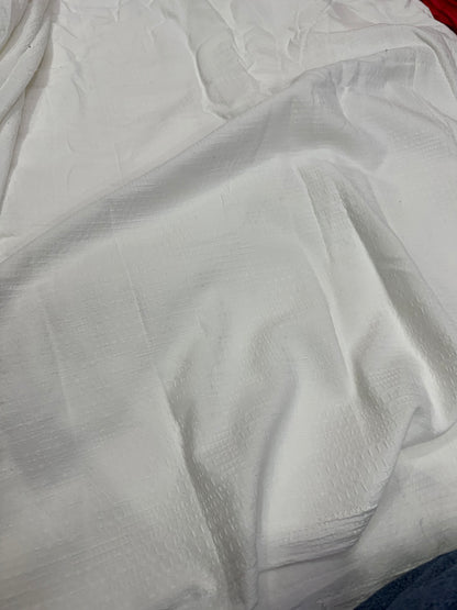 Buy Cotton Weave Waffle Honeycomb Type Work Fabric